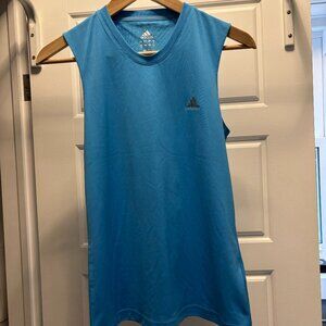 Women's Blue Adidas Active Tank Size Medium